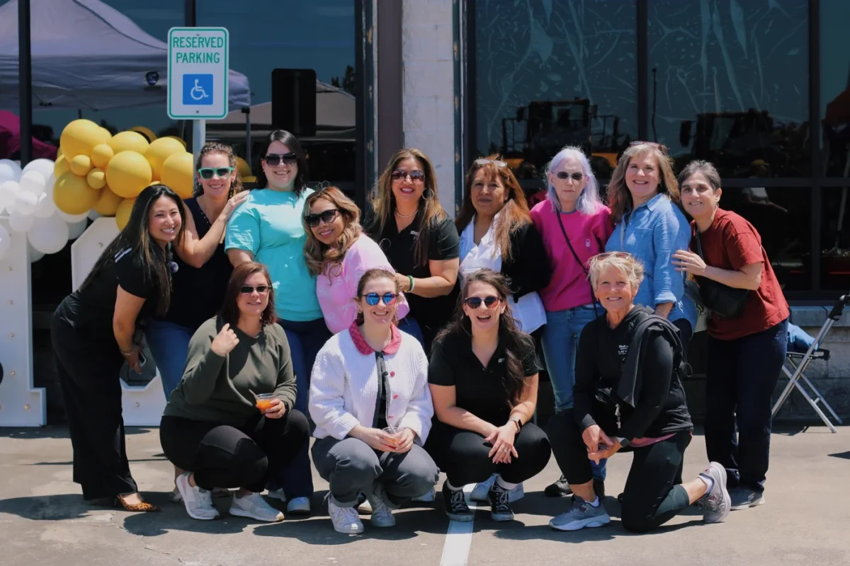 Strength+Grace Fitness members at a community event